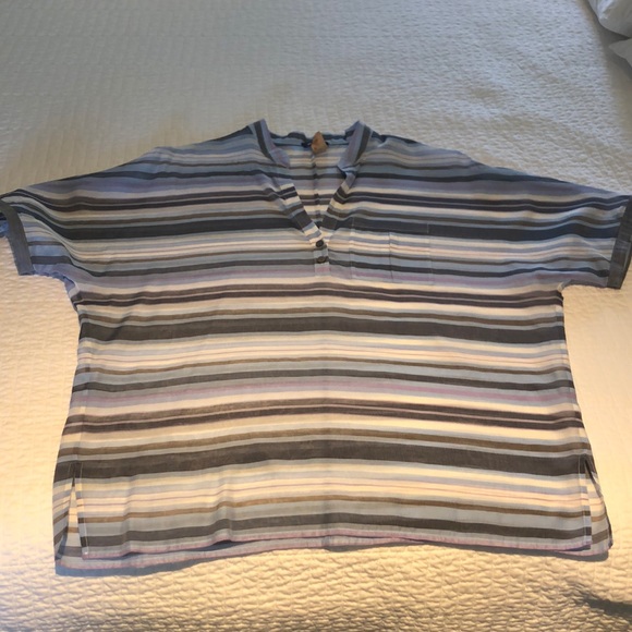 Worth Tops - Medium Silk/ Cotton Blouse by Worth New York
